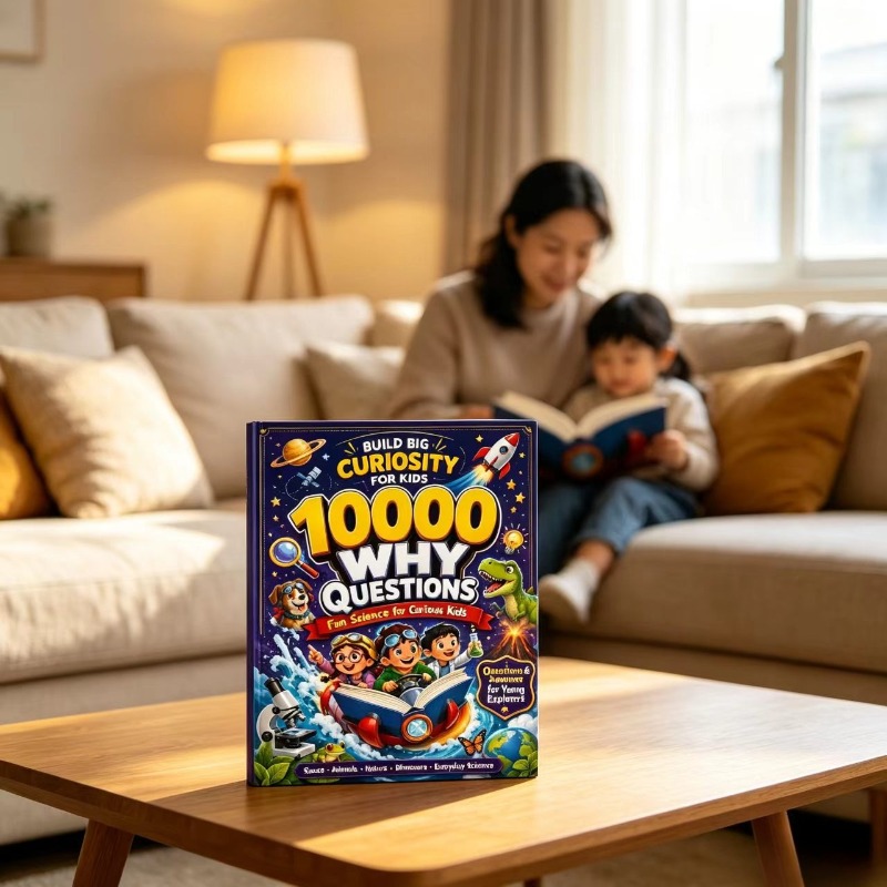 Kids Education Questions - 10000 Why Questions Children Science Book,