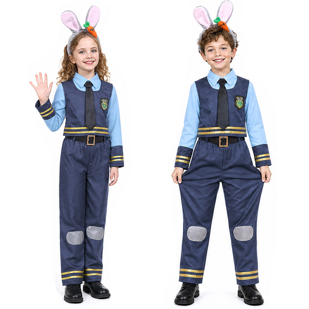 Halloween children Police Judy - đánh giá và giá Kids Education School