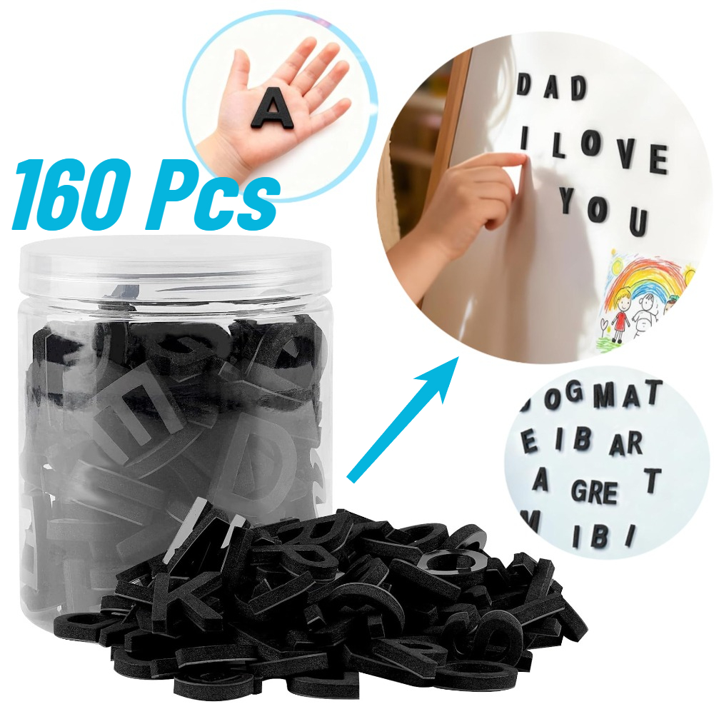 160pcs Decorative Magnetic EVA - đánh giá và giá Magnetic Letter Board