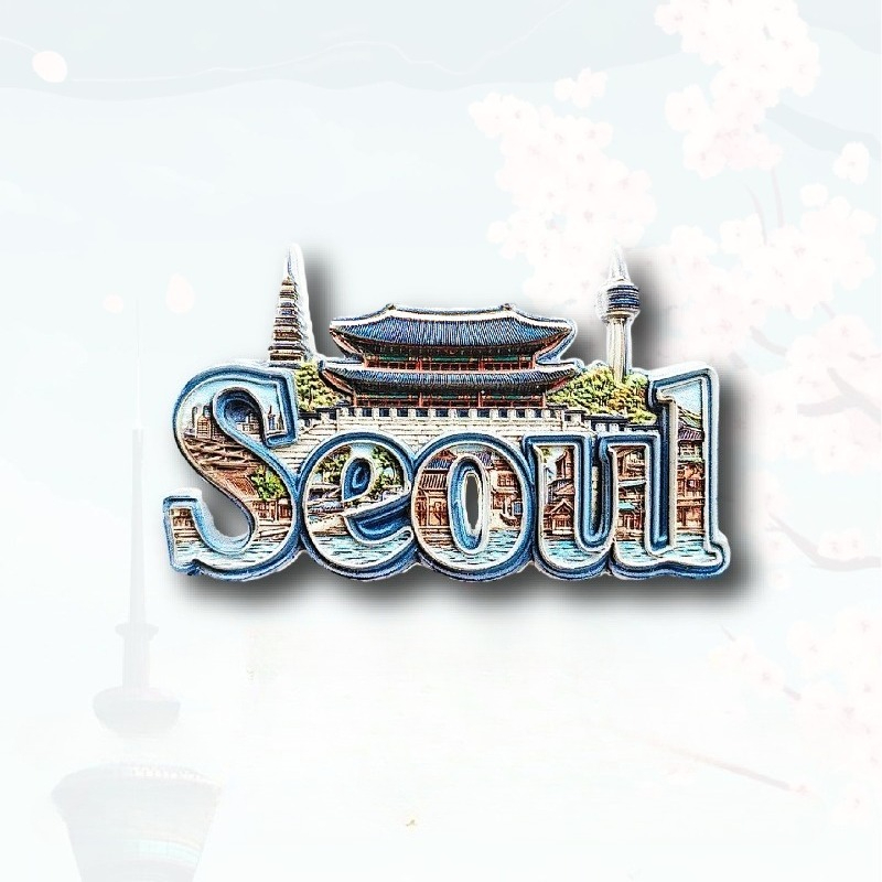 Seoul Gyeongbokgung & Namsan T - đánh giá và giá Magnetic Letter Board